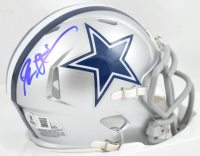 Deion Sanders Signed Cowboys Speed Mini Helmet (Beckett) at PristineAuction.com