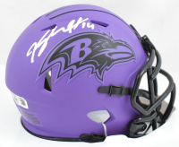 Kyle Hamilton Signed Ravens Rave Alternate Speed Mini Helmet (Beckett) at PristineAuction.com