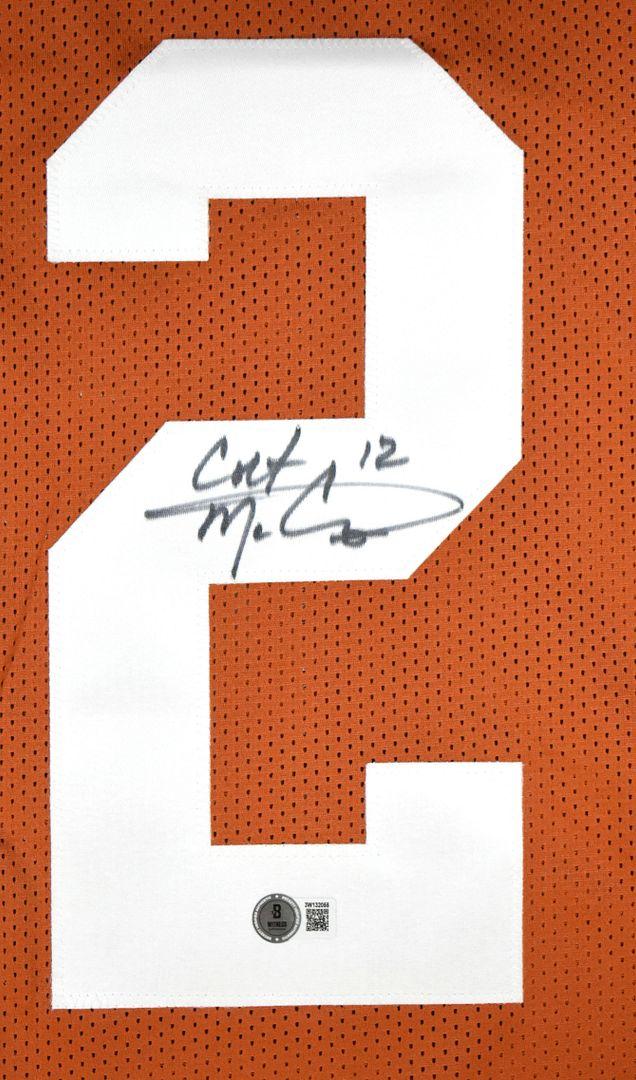 Colt McCoy Signed Jersey (Beckett) at PristineAuction.com Colt McCoy Signed Jersey (Beckett) at PristineAuction.com