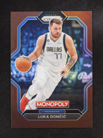 Luka Doncic 2022-23 Panini Prizm Monopoly Brown #19 #194/249 at PristineAuction.com