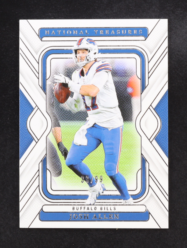 Josh Allen 2024 Panini National Treasures #10 #33/99 at PristineAuction.com Josh Allen 2024 Panini National Treasures #10 #33/99 at PristineAuction.com