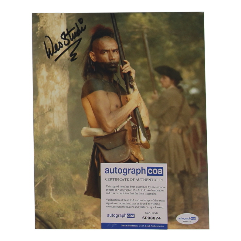 Wes Studi Signed "Dances With Wolves" 8x10 Photo (ACOA) at PristineAuction.com Wes Studi Signed "Dances With Wolves" 8x10 Photo (ACOA) at PristineAuction.com