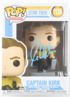 William Shatner Signed "Star Trek" #1136 Captain Kirk Funko Pop! Vinyl Figure (Beckett) at PristineAuction.com