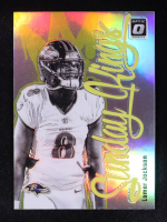 Lamar Jackson 2024 Panini Donruss Optic Sunday Kings #28 at PristineAuction.com