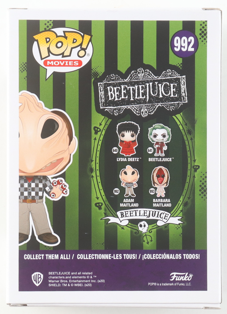Alec Baldwin Signed "Beetlejuice" #992 Adam Maitland Funko Pop! Vinyl Figure (Beckett) at PristineAuction.com Alec Baldwin Signed "Beetlejuice" #992 Adam Maitland Funko Pop! Vinyl Figure (Beckett) at PristineAuction.com