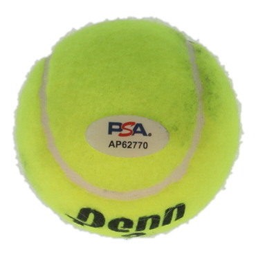 Novak Djokovic Signed Tennis Ball (PSA) at PristineAuction.com Novak Djokovic Signed Tennis Ball (PSA) at PristineAuction.com