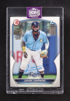 Junior Caminero 2025 Topps Archives Signature Series Autograph #BP61 #64/90 at PristineAuction.com