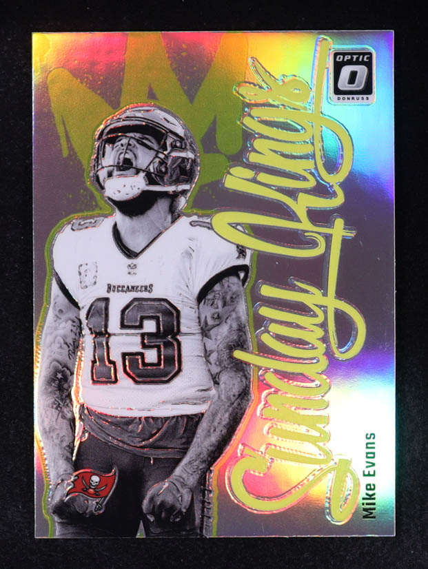 Mike Evans 2024 Panini Donruss Optic Sunday Kings #13 at PristineAuction.com Mike Evans 2024 Panini Donruss Optic Sunday Kings #13 at PristineAuction.com