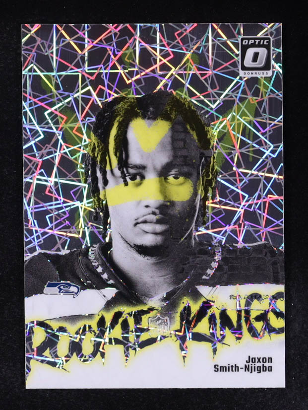 Jaxon Smith-Njigba 2023 Panini Donruss Optic Rookie Kings #14 RC at PristineAuction.com Jaxon Smith-Njigba 2023 Panini Donruss Optic Rookie Kings #14 RC at PristineAuction.com