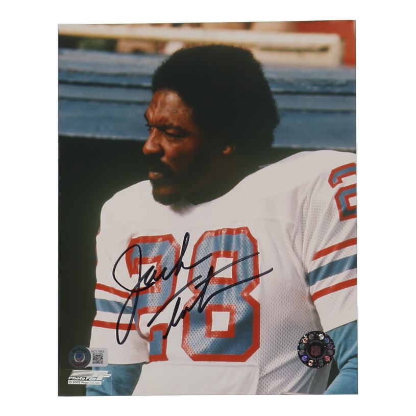 Jack Tatum Signed Oilers 8x10 Photo (Beckett) at PristineAuction.com Jack Tatum Signed Oilers 8x10 Photo (Beckett) at PristineAuction.com