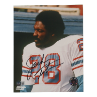 Jack Tatum Signed Oilers 8x10 Photo (Beckett) at PristineAuction.com