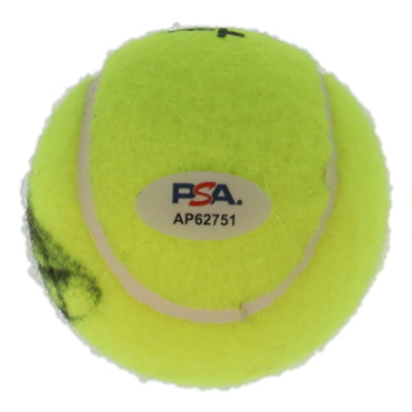 Novak Djokovic Signed Tennis Ball (PSA) at PristineAuction.com Novak Djokovic Signed Tennis Ball (PSA) at PristineAuction.com