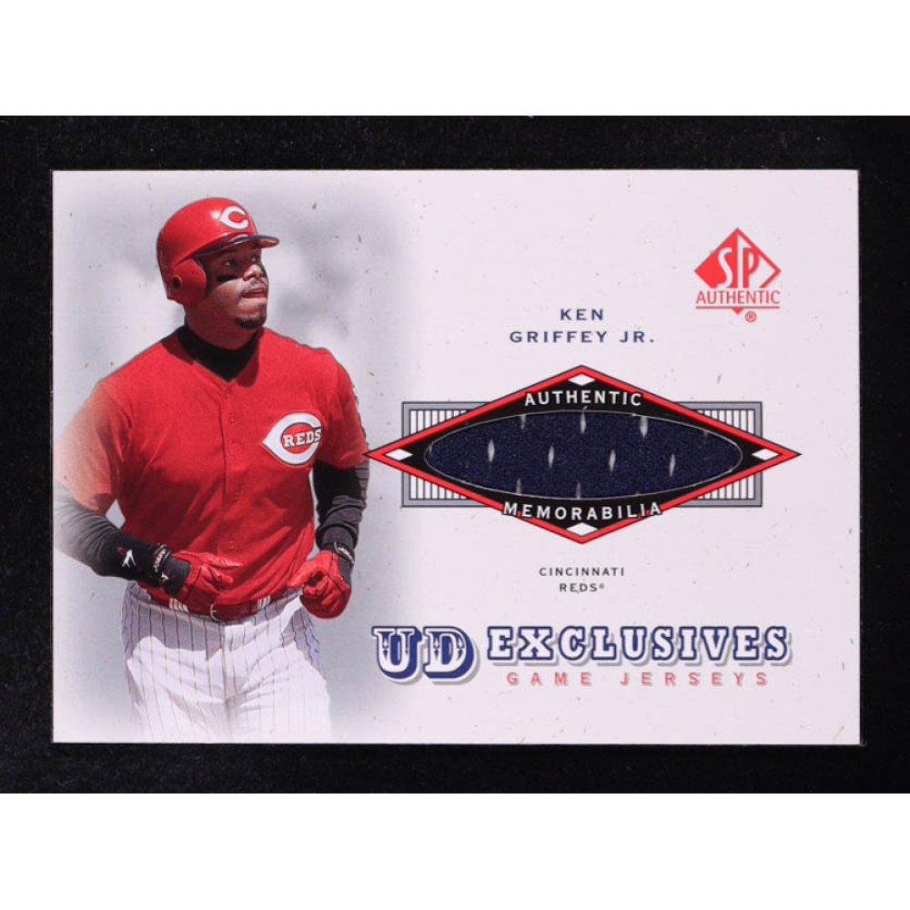 Ken Griffey Jr. 2001 SP Authentic UD Exclusives Game Jersey #KG at PristineAuction.com