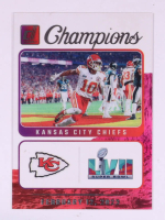 Kansas City Chiefs 2023 Panini Clearly Champions February 12, 2023 #3 at PristineAuction.com