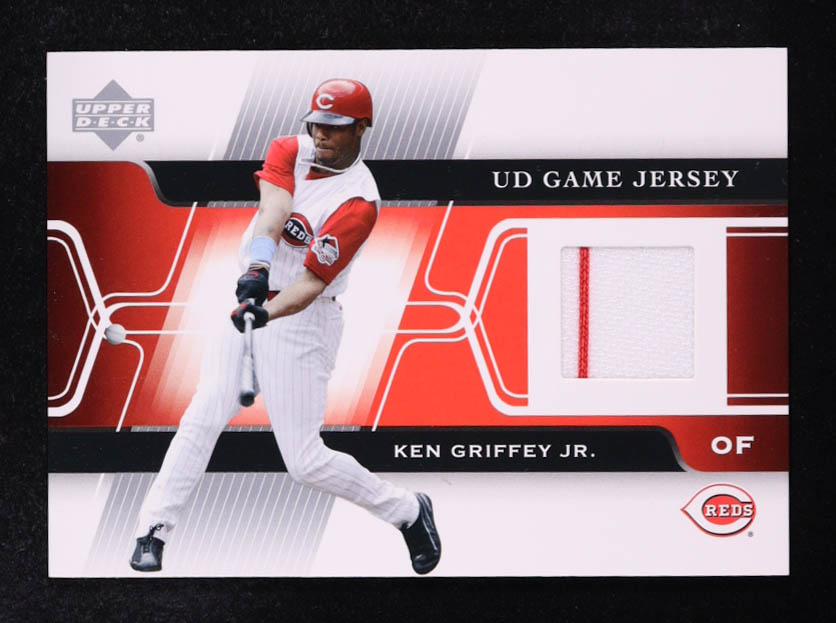 Ken Griffey Jr. 2005 Upper Deck UD Game Jersey #GJKG at PristineAuction.com Ken Griffey Jr. 2005 Upper Deck UD Game Jersey #GJKG at PristineAuction.com