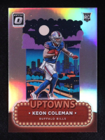 Keon Coleman 2024 Panini Optic Uptowns #15 RC at PristineAuction.com