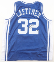 Christian Laettner Signed Jersey (Schwartz) at PristineAuction.com
