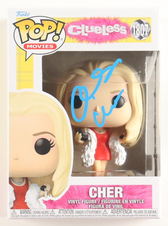 Alicia Silverstone Signed "Clueless" Cher #1807 Funko Pop Inscribed "Cher" (Beckett) at PristineAuction.com Alicia Silverstone Signed "Clueless" Cher #1807 Funko Pop Inscribed "Cher" (Beckett) at PristineAuction.com