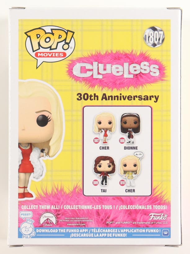 Alicia Silverstone Signed "Clueless" Cher #1807 Funko Pop Inscribed "Cher" (Beckett) at PristineAuction.com Alicia Silverstone Signed "Clueless" Cher #1807 Funko Pop Inscribed "Cher" (Beckett) at PristineAuction.com