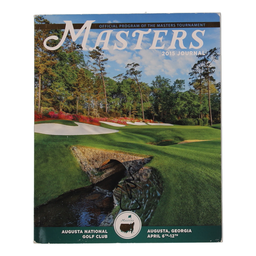 Jordan Spieth Signed 2015 Masters Tournament Program (Beckett) at PristineAuction.com Jordan Spieth Signed 2015 Masters Tournament Program (Beckett) at PristineAuction.com