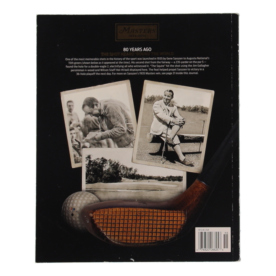 Jordan Spieth Signed 2015 Masters Tournament Program (Beckett) at PristineAuction.com Jordan Spieth Signed 2015 Masters Tournament Program (Beckett) at PristineAuction.com