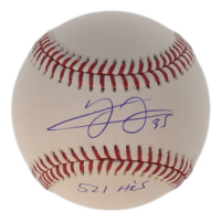 Frank Thomas Signed OML Baseball Inscribed "521 HR's" (Schwartz) at PristineAuction.com