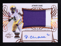 Ja'Marr Chase 2021 Leaf Trinity XRC Patch Auto #PA-JMC RC at PristineAuction.com