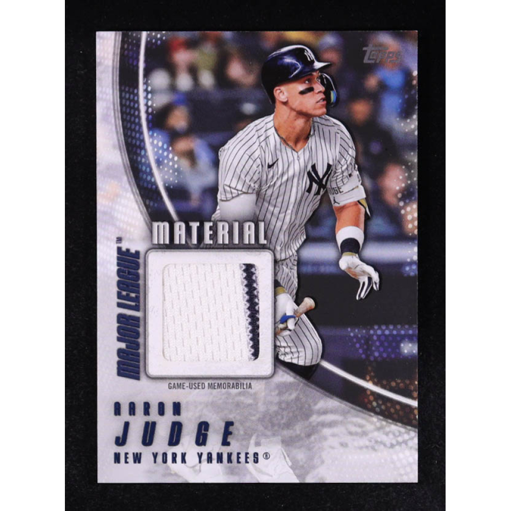 Aaron Judge 2025 Topps Major League Materials S2 #MLM2AJ at PristineAuction.com