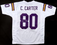 Cris Carter Signed Jersey (Schwartz) at PristineAuction.com
