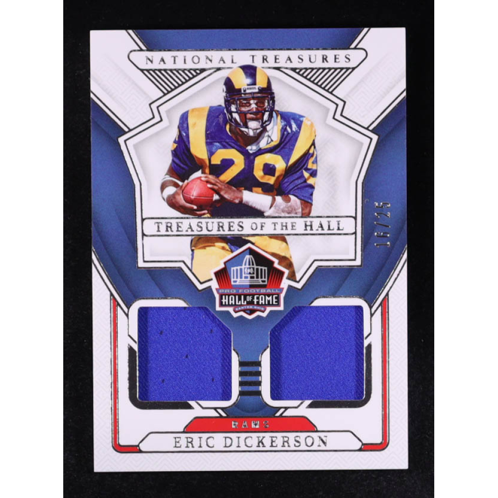 Eric Dickerson 2024 Panini National Treasures Treasures of the Hall #16 #16/25 at PristineAuction.com