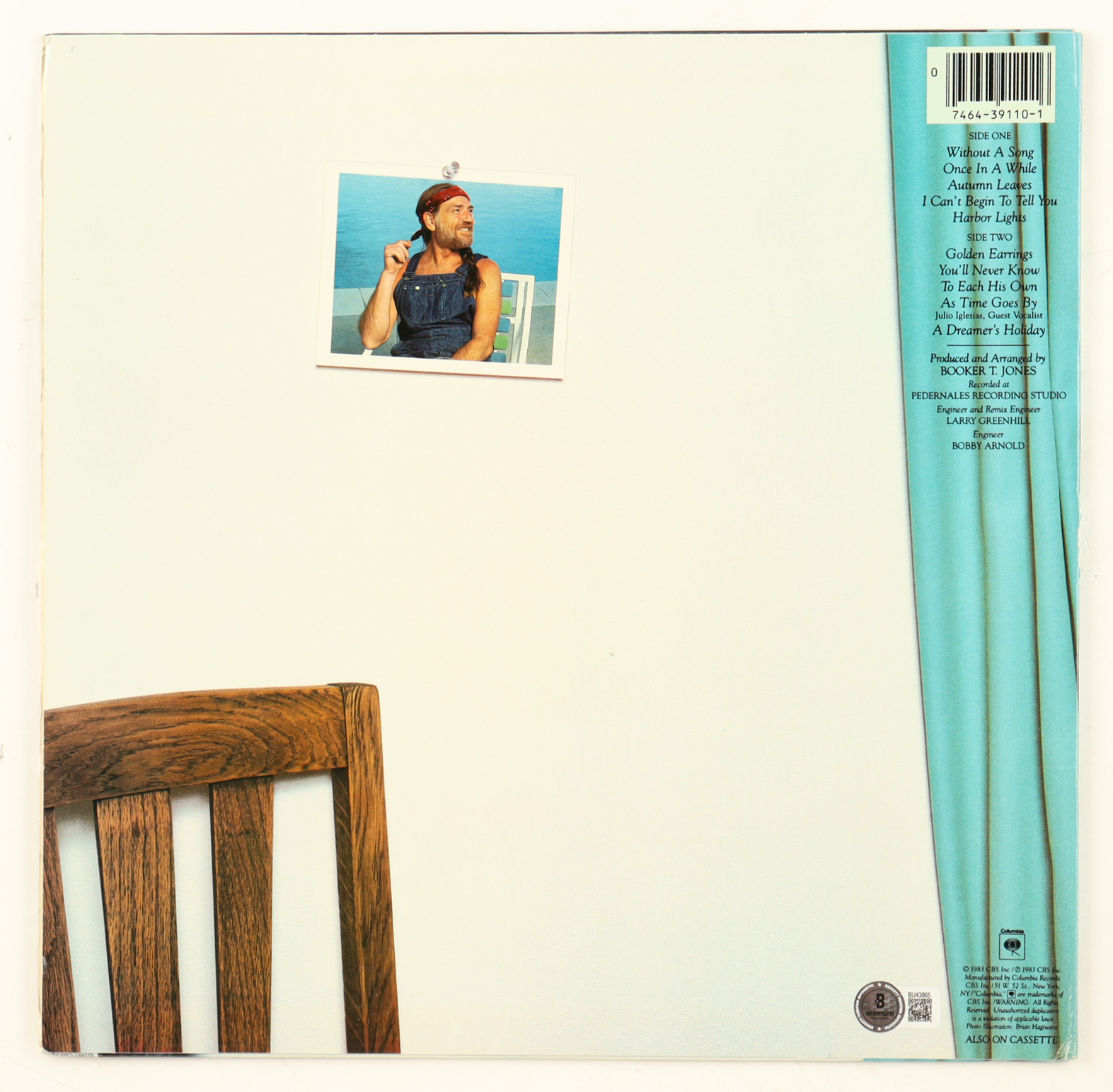 Willie Nelson Signed "Without A Song" Vinyl Record Album (Beckett) at PristineAuction.com Willie Nelson Signed "Without A Song" Vinyl Record Album (Beckett) at PristineAuction.com