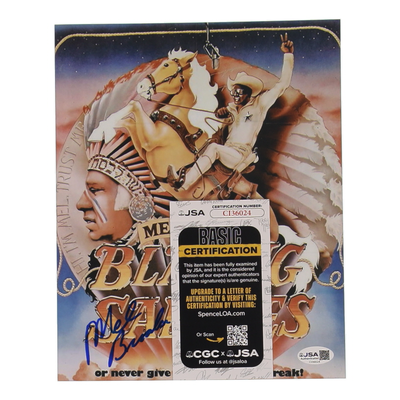 Mel Brooks Signed "Blazing Saddles" 8x10 Photo (JSA) at PristineAuction.com Mel Brooks Signed "Blazing Saddles" 8x10 Photo (JSA) at PristineAuction.com