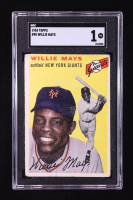Willie Mays 1954 Topps #90 (SGC 1) at PristineAuction.com