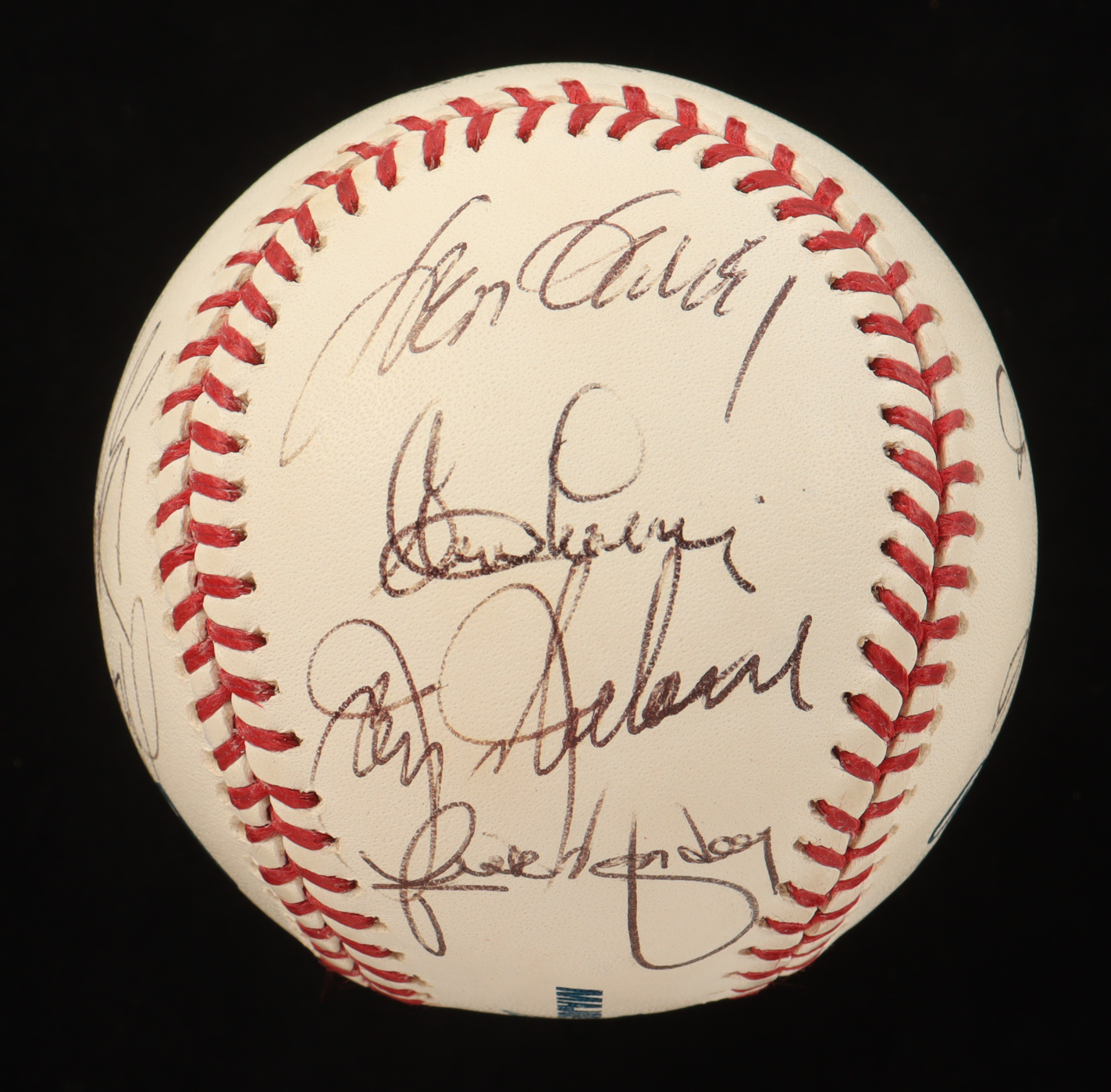 Dodgers Old Timers OML Baseball Signed by (14) with Duke Snider, Clem Labine, Davey Lopes, Ralph Branca (SOP) at PristineAuction.com Dodgers Old Timers OML Baseball Signed by (14) with Duke Snider, Clem Labine, Davey Lopes, Ralph Branca (SOP) at PristineAuction.com