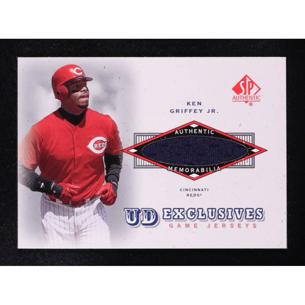 Ken Griffey Jr. 2001 SP Authentic UD Exclusives Game Jersey #KG at PristineAuction.com