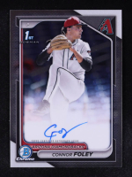 Connor Foley 2024 Topps Bowman Chrome Auto #CPA-CF RC at PristineAuction.com