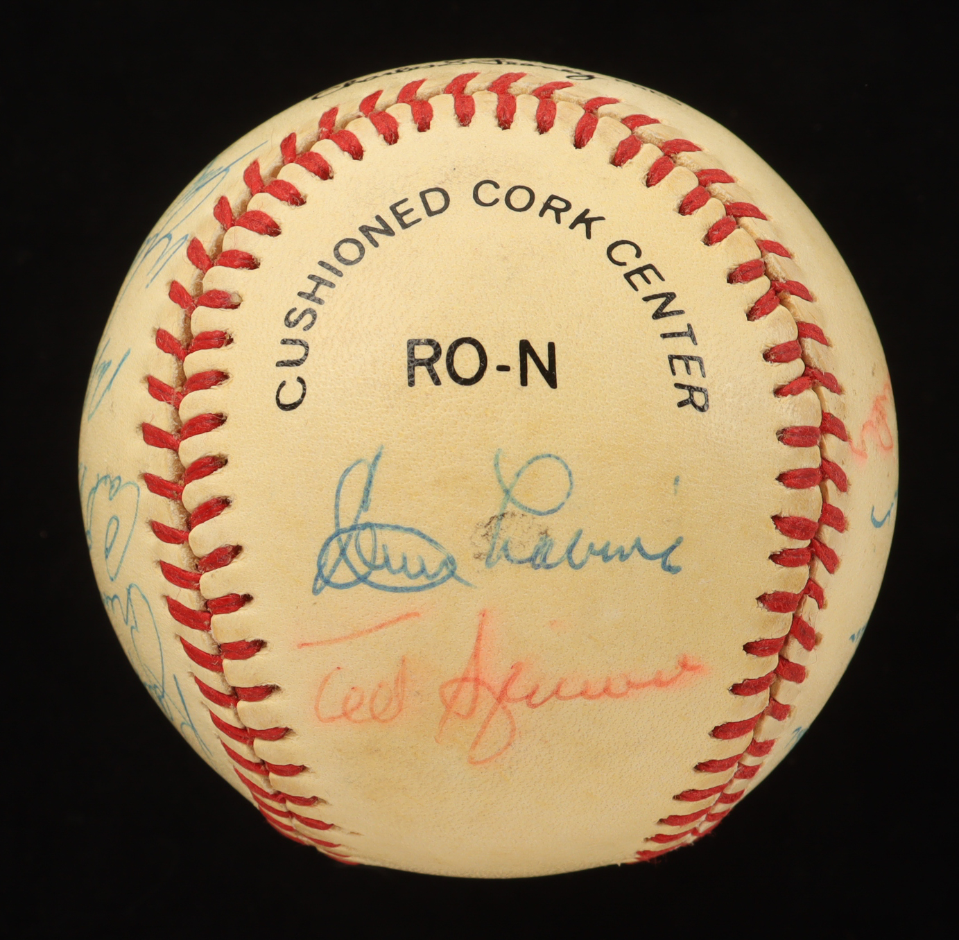 Dodgers Old Timers ONL Baseball Signed by (15) with Johnny Podres, Duke Snider, Preacher Roe, Don Drysdale (SOP) at PristineAuction.com Dodgers Old Timers ONL Baseball Signed by (15) with Johnny Podres, Duke Snider, Preacher Roe, Don Drysdale (SOP) at PristineAuction.com