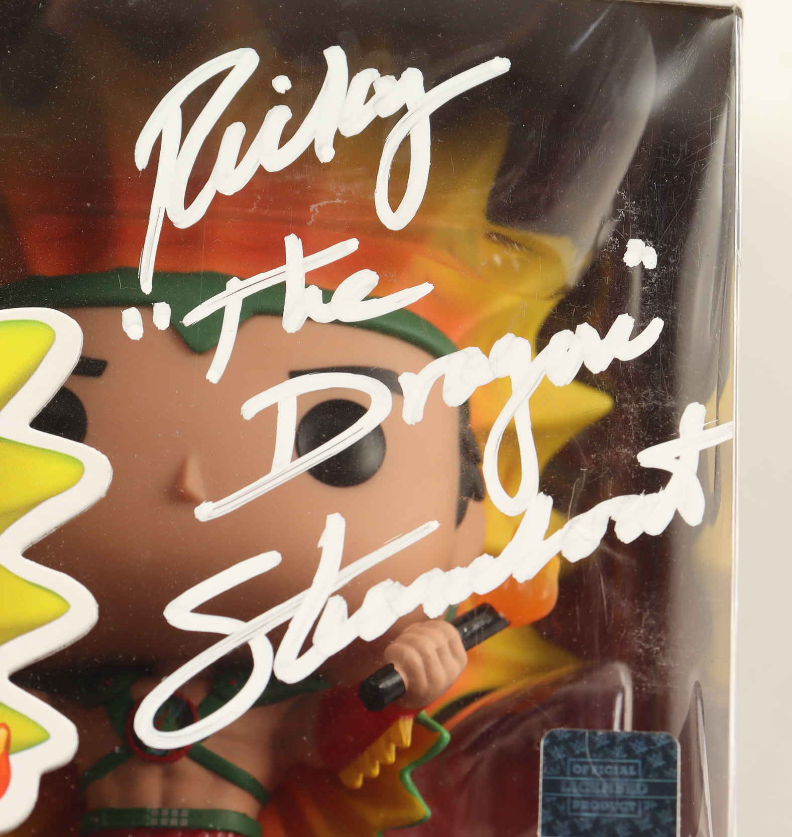 Ricky "The Dragon" Steamboat Signed WWE #121 Funko Pop! Vinyl Figure (Beckett) at PristineAuction.com Ricky "The Dragon" Steamboat Signed WWE #121 Funko Pop! Vinyl Figure (Beckett) at PristineAuction.com