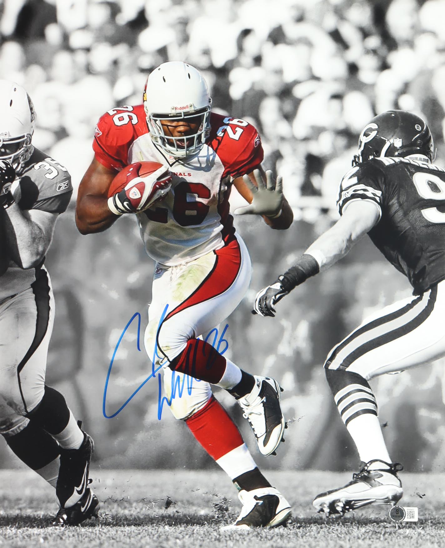 Beanie Wells Signed Cardinals 16x20 Photo (Beckett) at PristineAuction.com Beanie Wells Signed Cardinals 16x20 Photo (Beckett) at PristineAuction.com