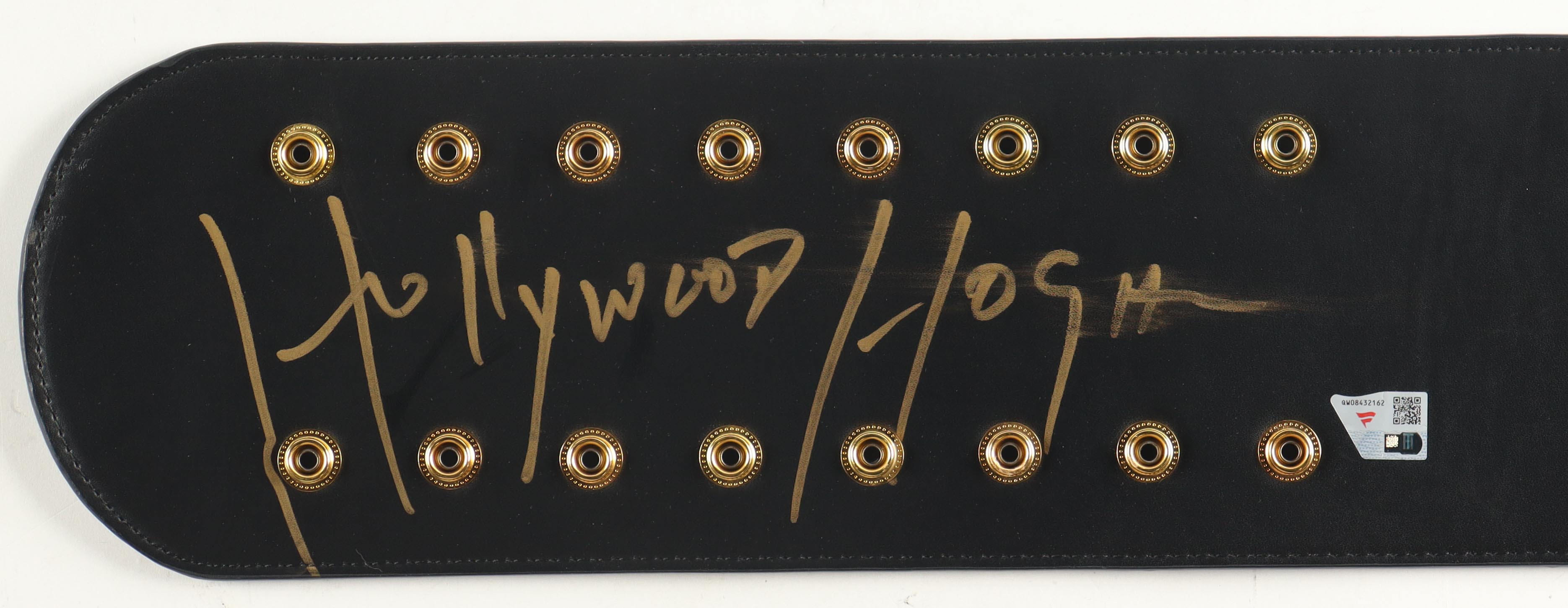 "Hollywood" Hulk Hogan Signed WWE Full-Size "NWO" World Heavyweight Championship Belt (Fanatics) at PristineAuction.com "Hollywood" Hulk Hogan Signed WWE Full-Size "NWO" World Heavyweight Championship Belt (Fanatics) at PristineAuction.com