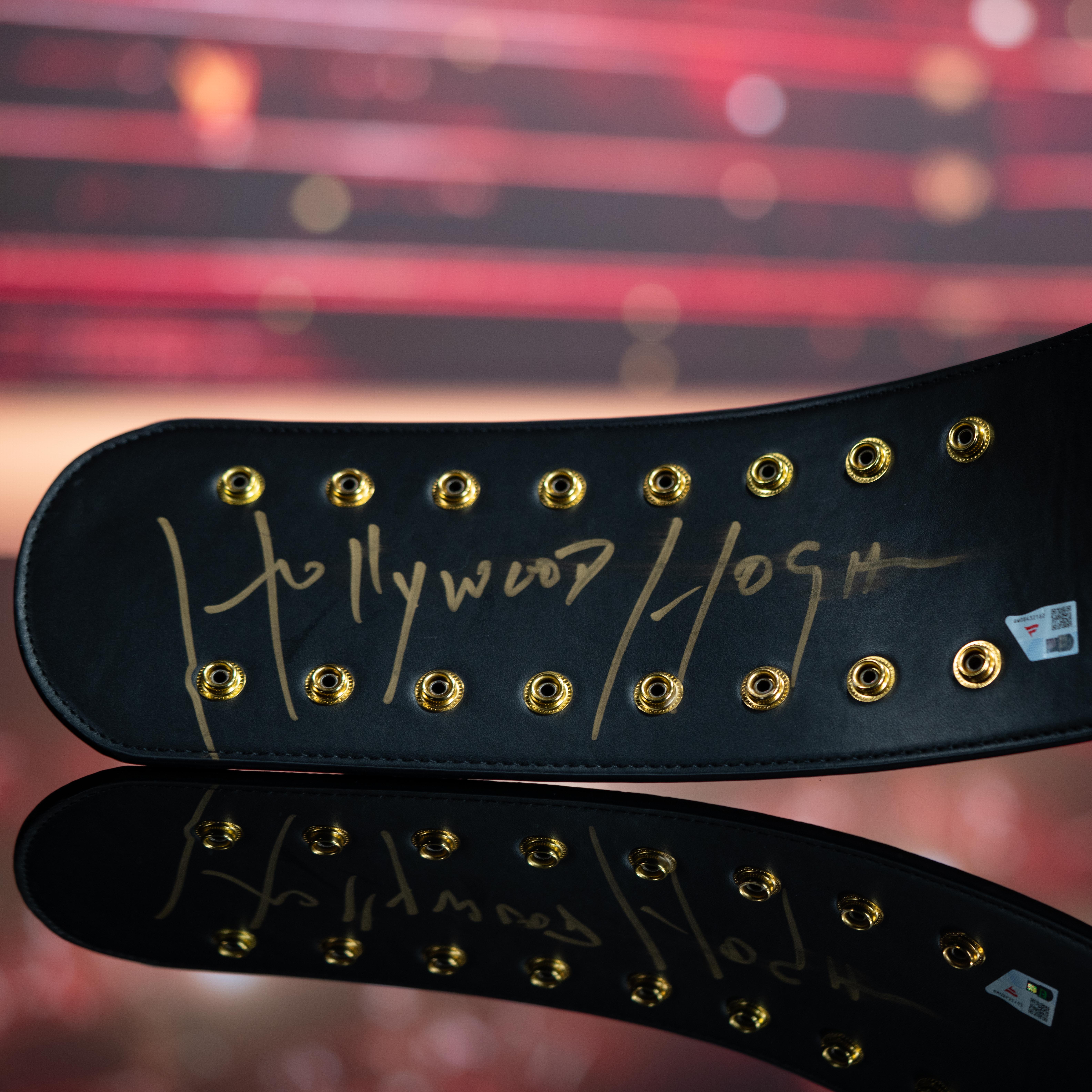 "Hollywood" Hulk Hogan Signed WWE Full-Size "NWO" World Heavyweight Championship Belt (Fanatics) at PristineAuction.com "Hollywood" Hulk Hogan Signed WWE Full-Size "NWO" World Heavyweight Championship Belt (Fanatics) at PristineAuction.com