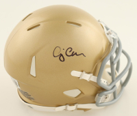 CJ Carr Signed Notre Dame Fighting Irish Speed Mini Helmet (Beckett) at PristineAuction.com