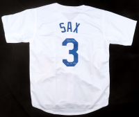 Steve Sax Signed Jersey Inscribed "82 NL ROY" (Schwartz) at PristineAuction.com