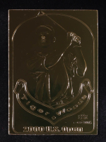 Tiger Woods 2001 Upper Deck Collectibles 2000 U.S. Open 23Kt Gold Card at PristineAuction.com