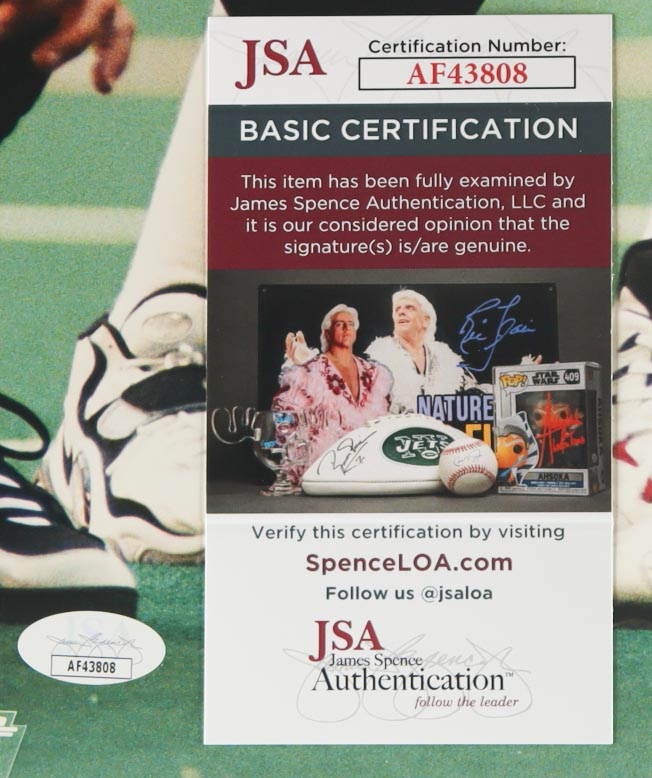 Mark Brunell Signed Jaguars 16x20 Photo (JSA & NSD) at PristineAuction.com Mark Brunell Signed Jaguars 16x20 Photo (JSA & NSD) at PristineAuction.com