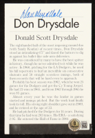 Don Drysdale Signed Dodgers News Article Cutout (Beckett) at PristineAuction.com
