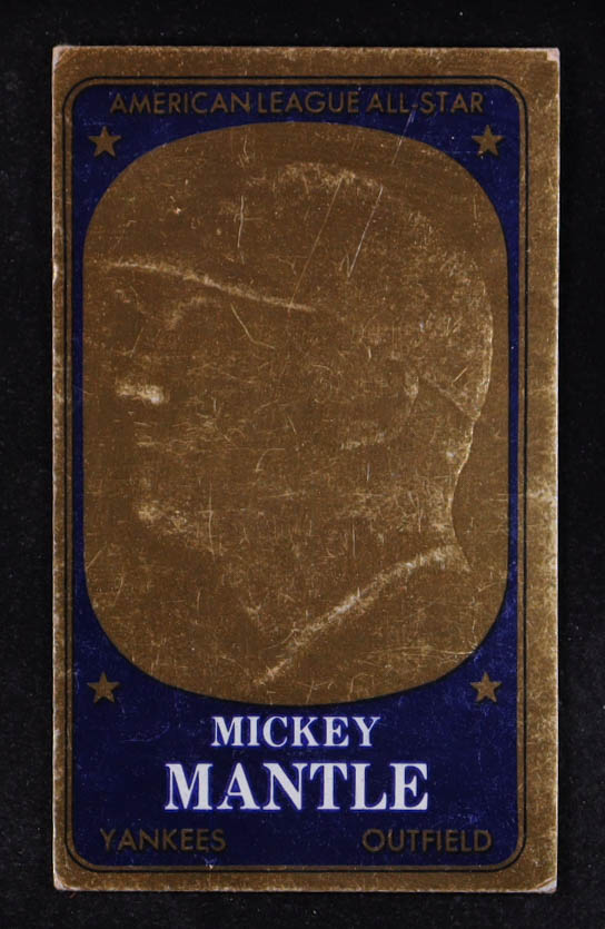 Mickey Mantle 1965 Topps Embossed #11 at PristineAuction.com Mickey Mantle 1965 Topps Embossed #11 at PristineAuction.com