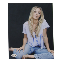 Kaley Cuoco Signed 8x10 Photo (JSA) at PristineAuction.com