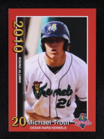 Mike Trout 2010 Cedar Rapids Kernels Rising Alumni Team Issue #2 RC at PristineAuction.com