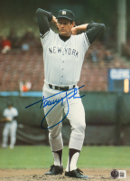 Tommy John Signed Yankees 9x12 Photo (Beckett) at PristineAuction.com